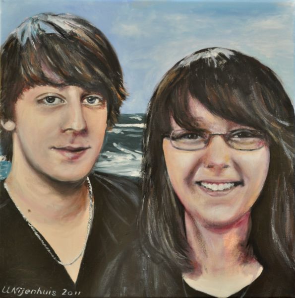 Alexander und Viktoria an der Ostsee