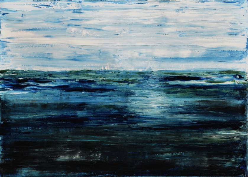 Oelbild 'Das Nordmeer'